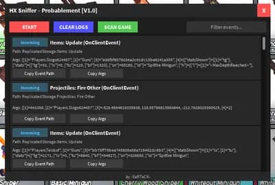 HX Sniffer - Probablement [V1.0] | Wireshark for Roblox.
