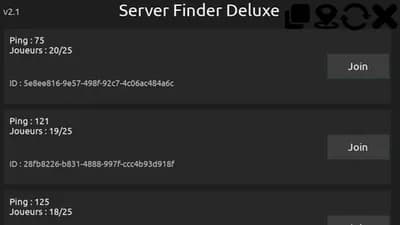 Servers Finder Deluxe