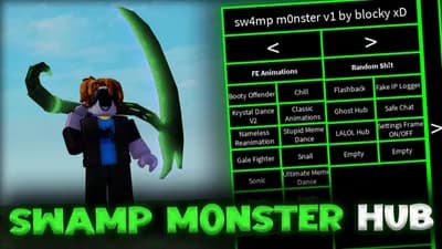 Swamp Monster Hub (FE FEATURES)