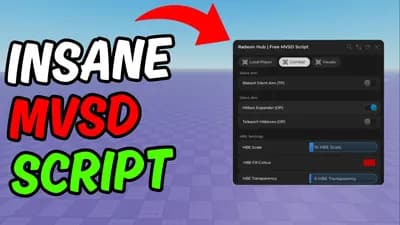 🗡️💥OP Murderer Vs Sherriff Duels (MVSD) Script GUI🗡️💥