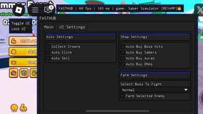Saber simulator the best auto farm 