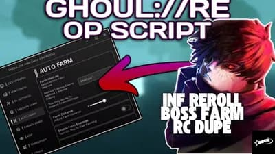 (FREE) INF REROLL KAGUNE/QUINQUE RC DUPE BOSS FARM GHOUL RE