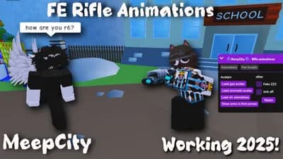 MeepCity Rifle Animations FE R6 (2025 ZYNLOPE)