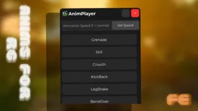 Fe animations script [MOBILE SUPPORTED]