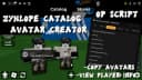 Catalog Avatar Creator (STEAL AVATARS, RAINBOW SKIN & MORE)