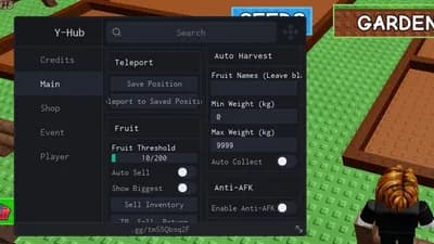 OP Grow a Garden Script