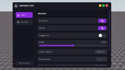 Ash-Libs | UI Library