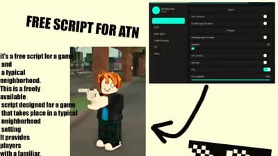 free script for a game a typical neighborhood. (ATN)