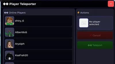 Tp to player keyless universal script 