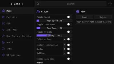 Zeta (my best Uni script)