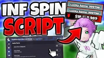 auto farm, infinite spins, any style, stats, cosmetics, more