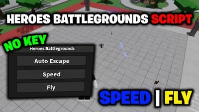Heroes Battlegrounds Script - *Auto Escape, Fly & Speed*