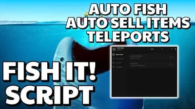 Auto Fish Auto Sell Teleports Infinite Oxygen And More