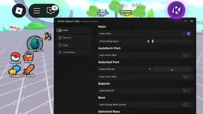 +1 Sword Every Click Script Auto Farm And More 