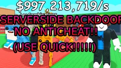 STEAL A BRAINROT BACKDOOR SERVERSIDE ANTICHEAT BYPASS