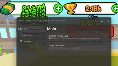 Prison Mining Simulator ⛏️ AprilHUB - Infinite Money & Wins