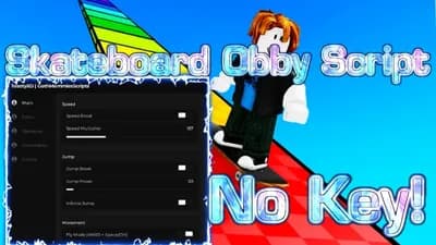 (KEYLESS) Skateboard obby