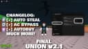 UNION 2.2 RELEASE | STEAL HELPER | FLY WHILE HOLD | ETC!