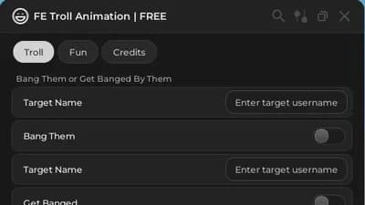 FE Troll Animation Universal Script
