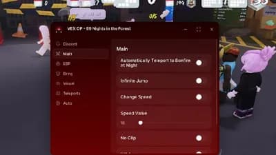 99 Nights in the Forest: Infinite Jump, Change Speed, NoClip