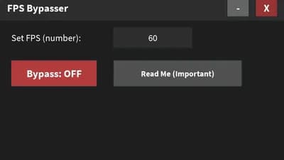 FPS Bypasser doesnt work on krnl