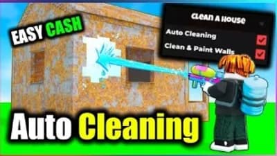 🔨 Clean a House Script - Auto Cleaning, Easy Cash