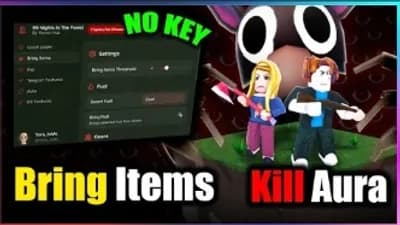 99 Nights in the Forest Script - Bring Items, Kill Aura