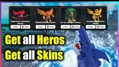 [FE] Brainrot Battlegrounds Script - Get all Heros, Skins