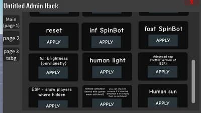 untitled admin cheat (KEYLESS OP ADVANCED - UNIVERSAL) [v2] 