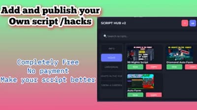 Add your own script for free [DEVELOPER] 