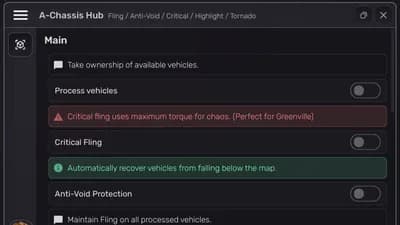 A-Chassis Hub 【Any A-Chassis Fling】