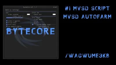 BYTECORE AUTOFARM SCRIPT FOR MVSD