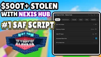 Steal a Fish - OP Script with Auto Steal