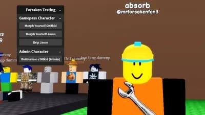 MORPH INTO ADMIN OR GAMEPASS CHARACTER