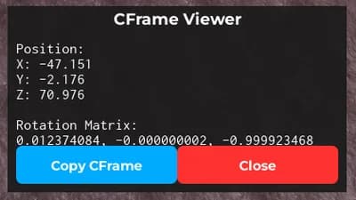 CFrame Viewer