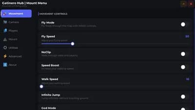 Gatinero Hub | Mount Menu