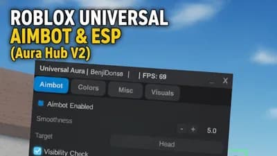 Aura Hub V2 AIMBOT AND ESP FREE