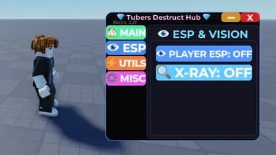 Tubers Destruct Hub UNIVERSAL SCRIPT NO KEY