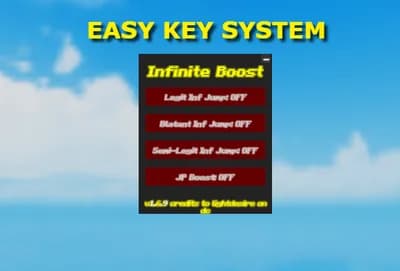 Infinite Boost v1.69 Final               ( Easy Key System )