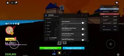 [FourHub] AutoFarm,Teleport,Auto Raid And More