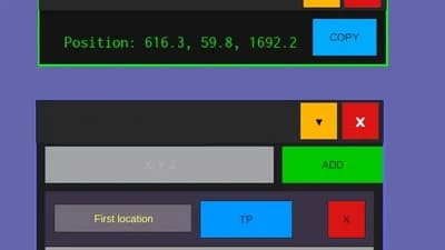 Live Cords + Tp to saved Cords