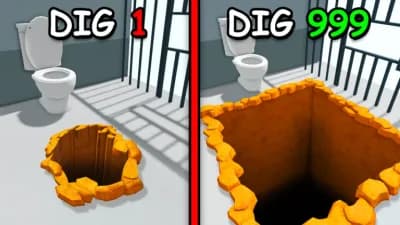 Dig to Escape / Pull Items