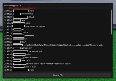 Simplux's Chat Logger