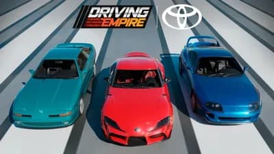 Driving Empire Speed Boost car Key easy