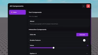 Zonix UI - Best UI Library, Works on All Executors
