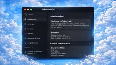 Spiem Hub – Universal Roblox Script Hub