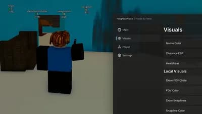 Neighborhaxx | Silent Aim, Player Mods & more!