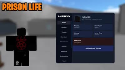 (UPDATED!) Roblox Prison Life Script 2026 - Anarchy GUI