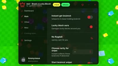 free REST hub brainrot sniper instant brainrot and more