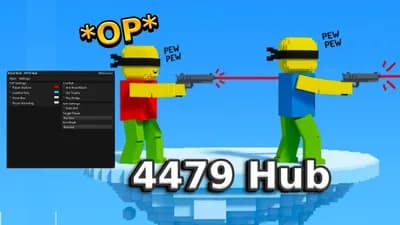 [KEYLESS]  4479Hub #1 BEST SCRIPT - Auto Dodge - Aim & MORE